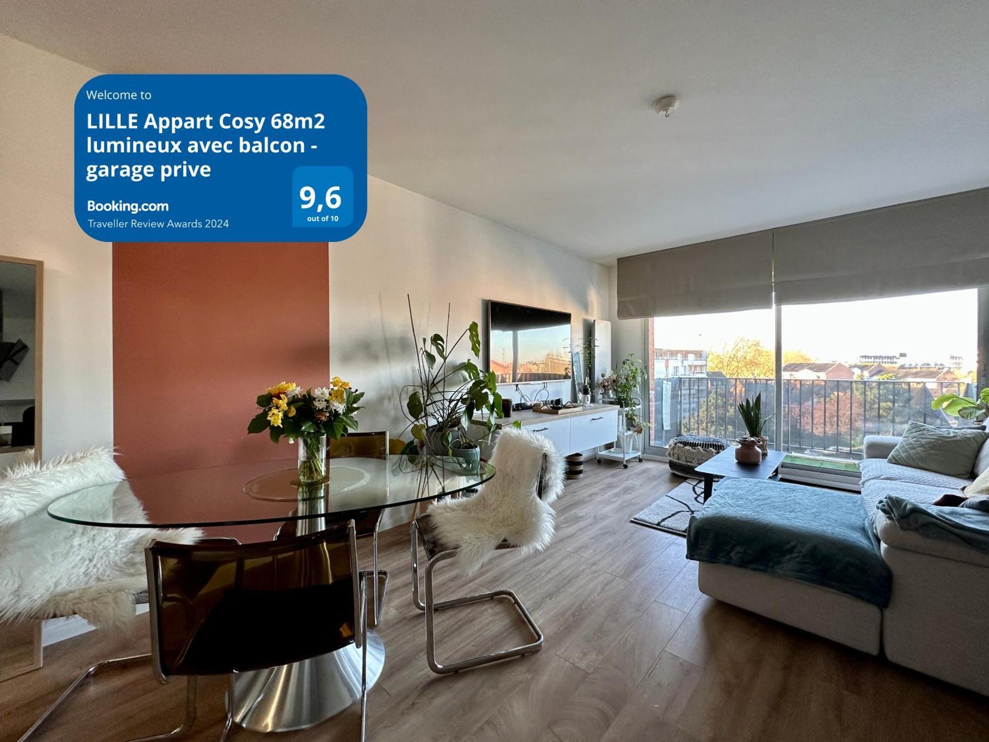 Cosy 68m2 Lumineux Avec Balcon - Garage Prive Appartement *